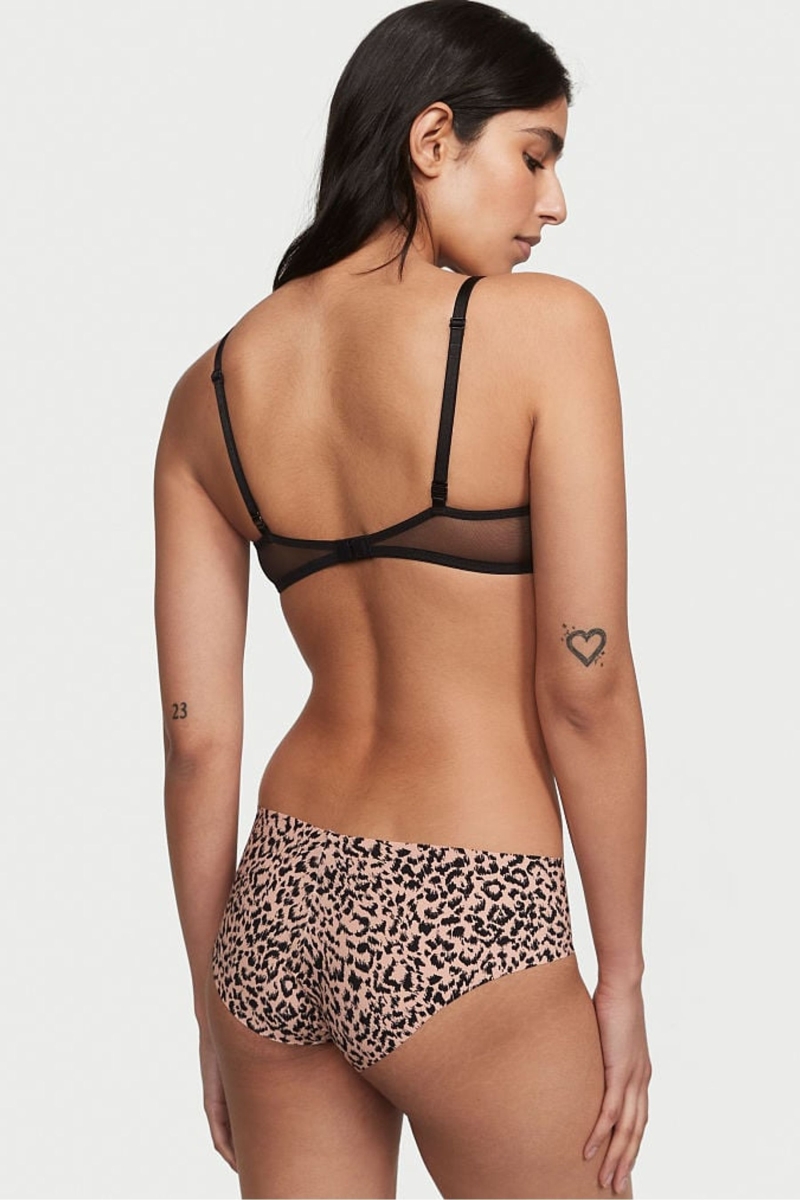 Victoria's Secret No-Show Smooth No Show Hipster Nohavičky Čierne | SK-7410WOQ