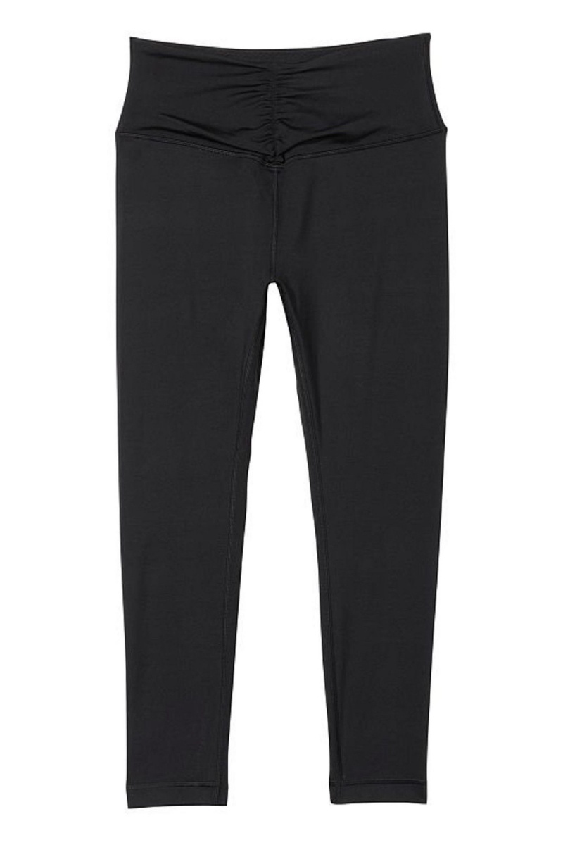 Victoria's Secret Ruched Legging Čierne | SK-8514BUL