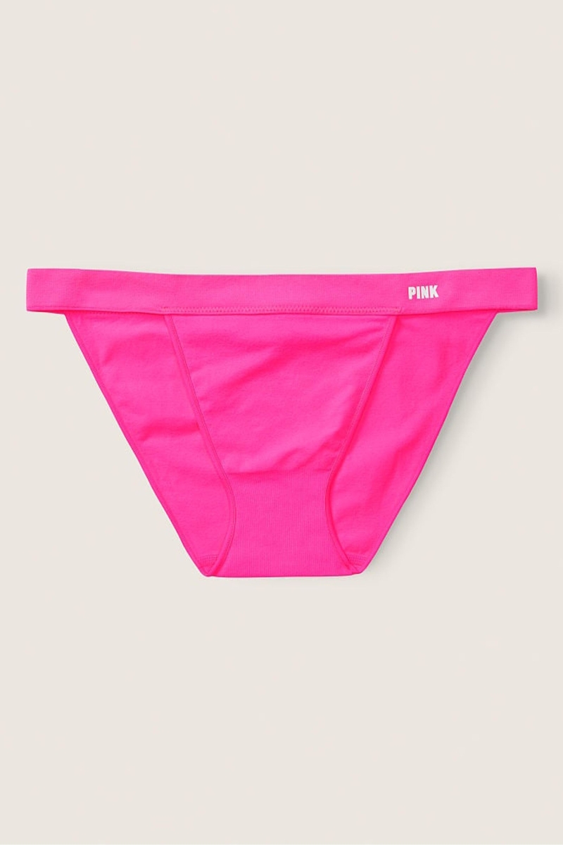 Victoria\'s Secret Seamless Bikiny Panty Ruzove | SK-9261CMP