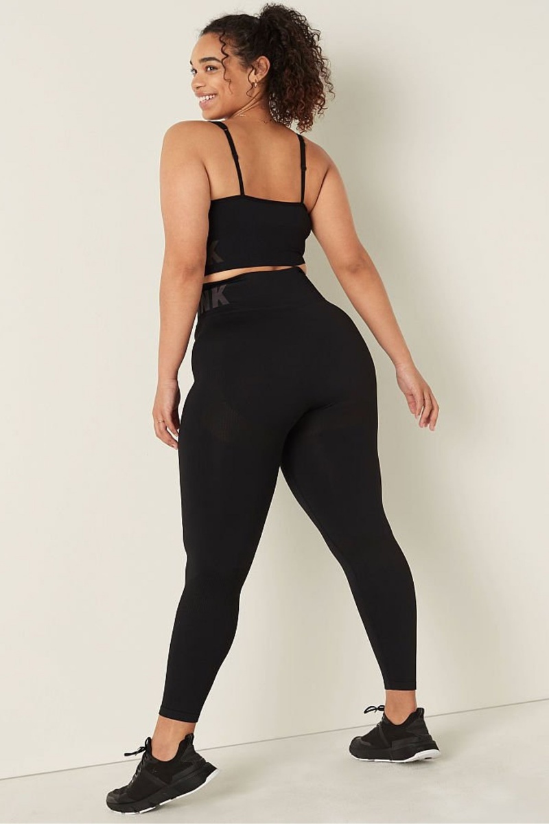 Victoria's Secret Seamless High Pásom Full Length Legging Honey Suckle | SK-8243AWV