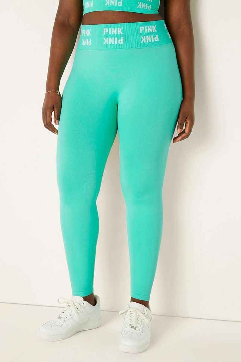 Victoria\'s Secret Seamless High Pásom Leggings Ruzove | SK-2431VBN