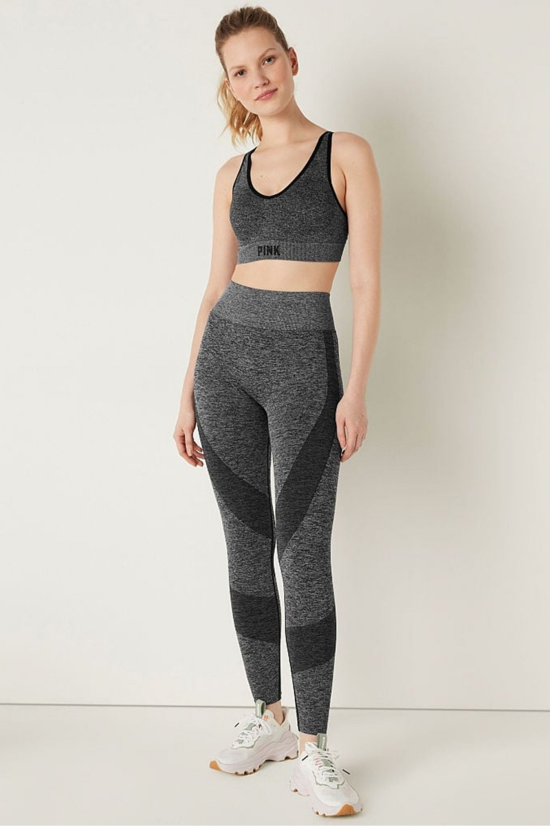 Victoria's Secret Seamless High Pásom Legging Siva | SK-4935WGV