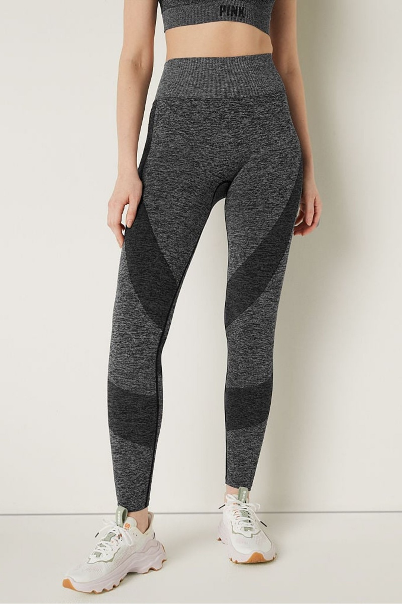 Victoria\'s Secret Seamless High Pásom Legging Siva | SK-4935WGV