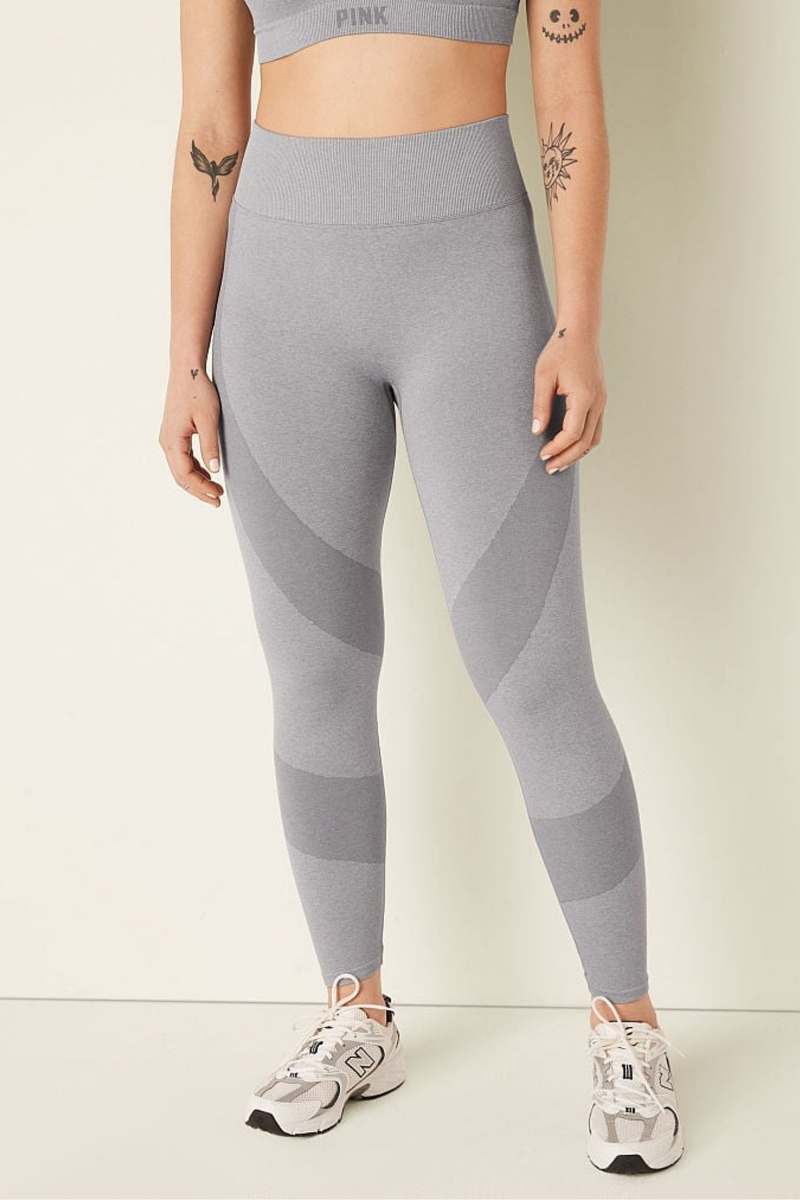 Victoria\'s Secret Seamless High Pásom Legging Siva | SK-6305TCZ