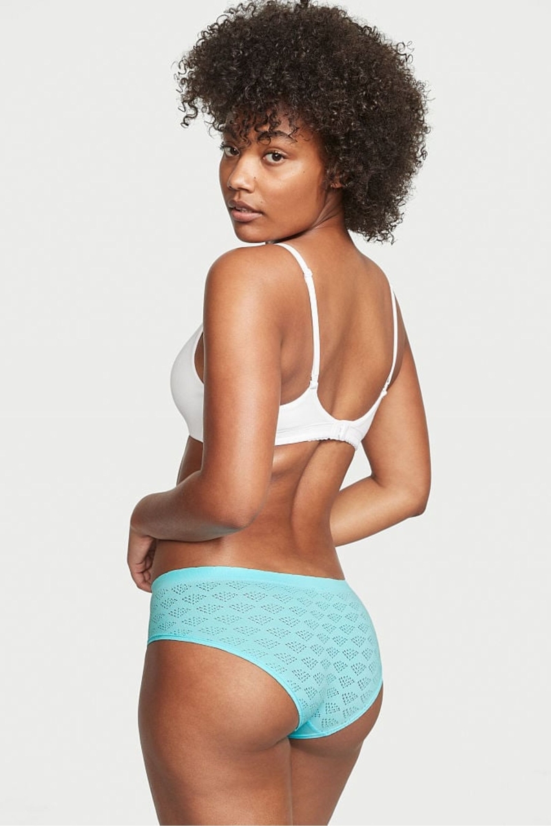 Victoria's Secret Seamless Hipster Nohavičky Modre | SK-9120KRS