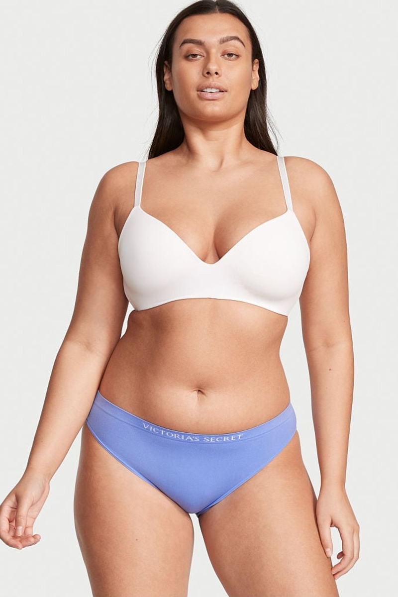 Victoria\'s Secret Seamless Seamless Bikiny Nohavičky Nachový | SK-5708JTX