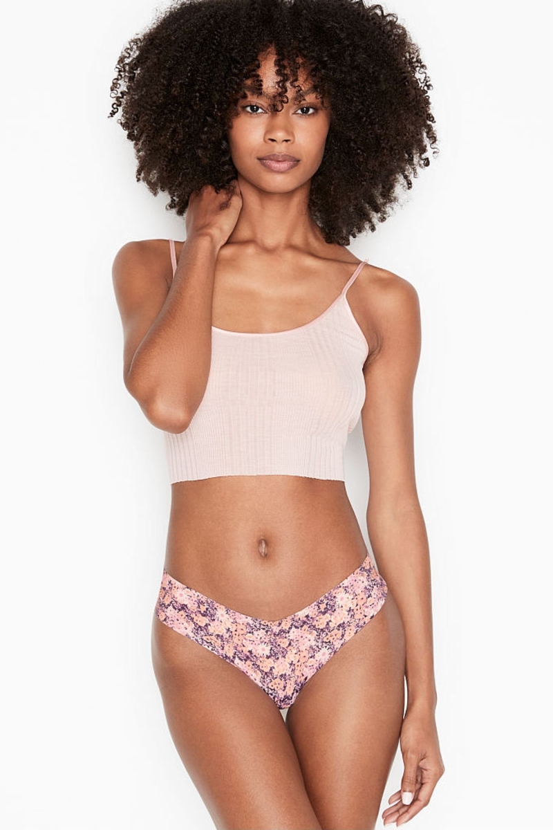 Victoria\'s Secret Sexy Illusions by No Show Tanga Nohavičky Almost Nude | SK-0987XNU