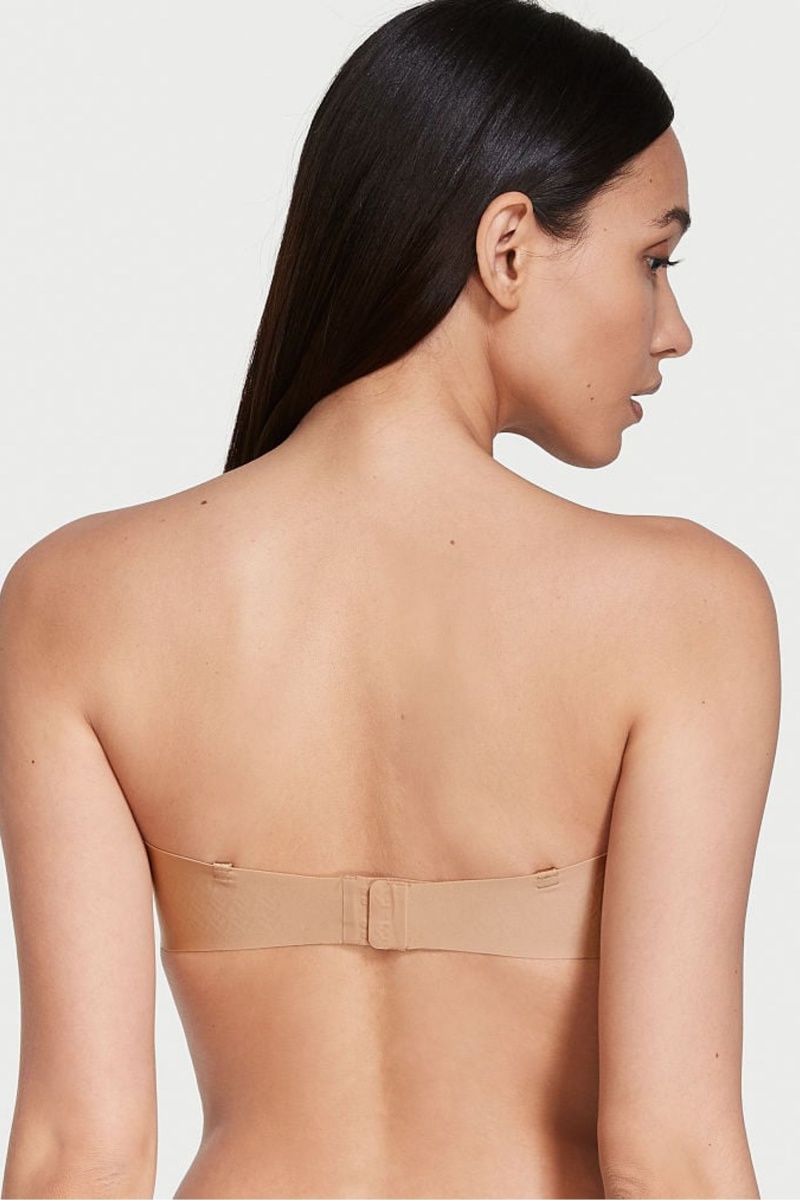 Victoria's Secret Sexy Illusions by Smooth Lightly Podsite Multiway Strapless Bra Sweet Nougat Nude | SK-1247PRU