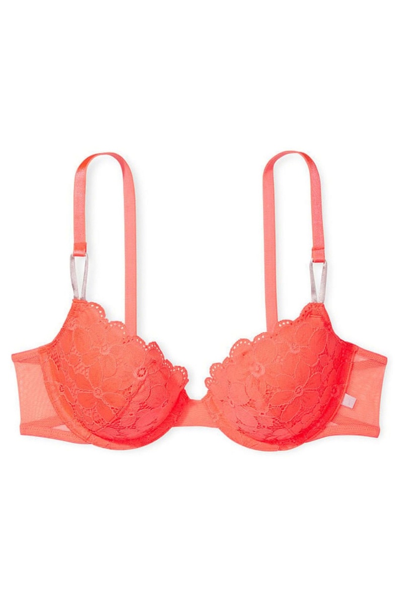 Victoria's Secret Sexy Tee Cipkovane Lightly Podsite T-Shirt Bra Koralove Oranžové | SK-0869JRA