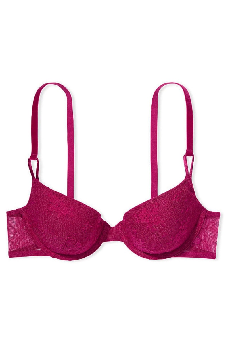 Victoria's Secret Sexy Tee Cipkovane Lightly Podsite T-Shirt Bra Čierne | SK-3487EVD