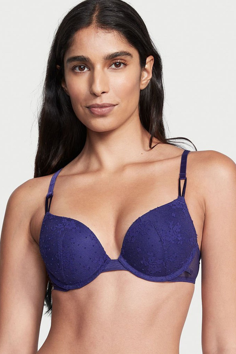 Victoria\'s Secret Sexy Tee Cipkovane Push Up Bra Červené | SK-1532JHU