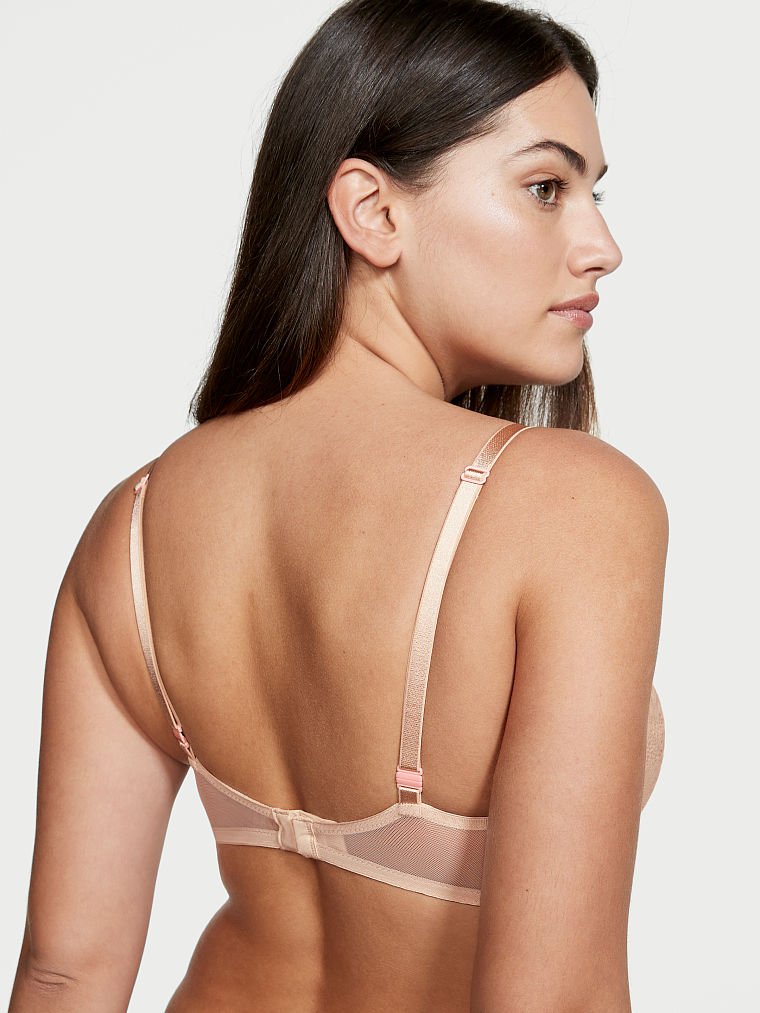 Victoria's Secret Sexy Tee Cipkovane Push-Up Bra Marzipan | SK-4806POV