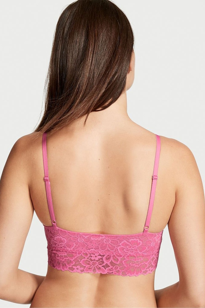 Victoria's Secret Sexy Tee Cipkovane Unlined Bralette Čierne | SK-1238ENS