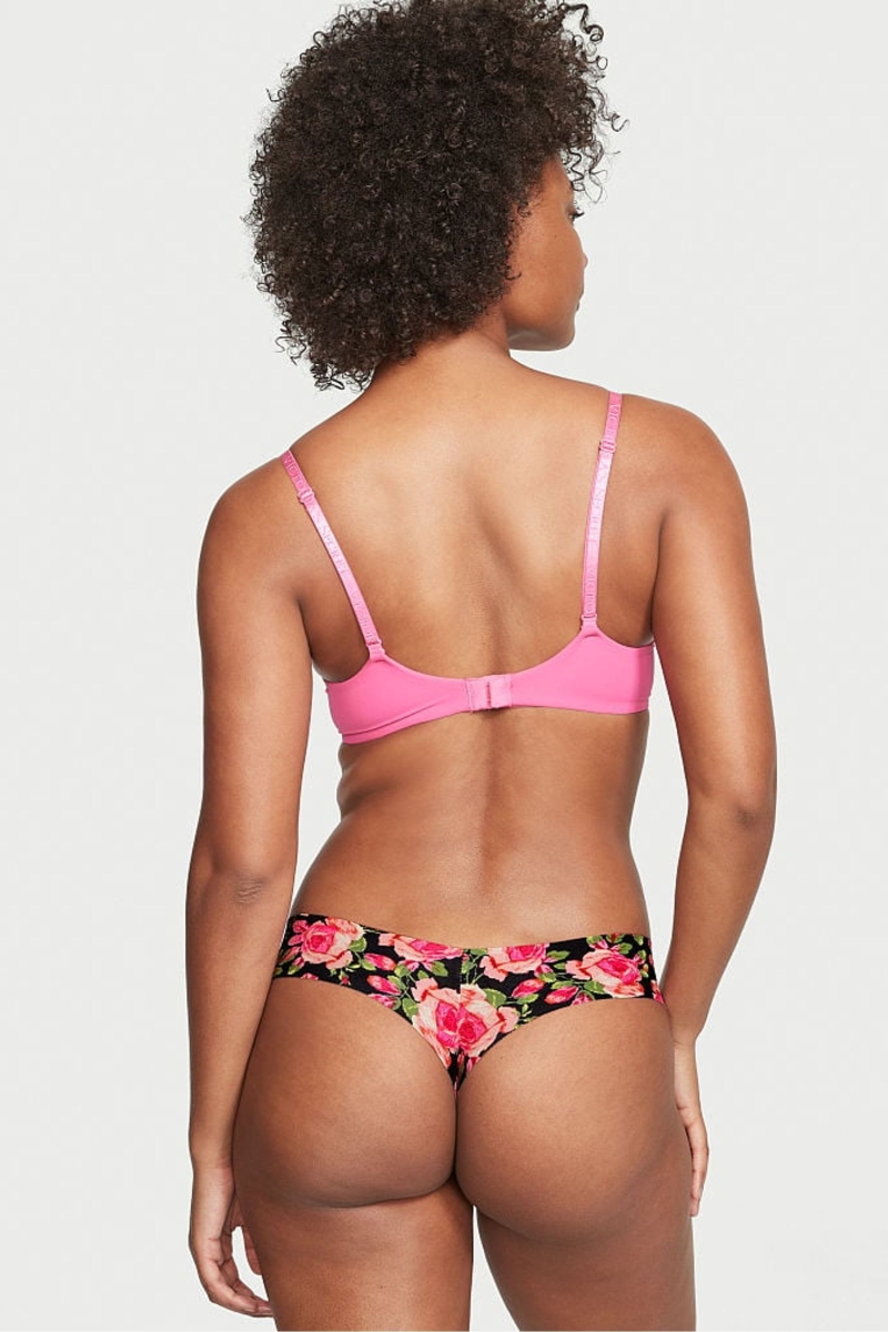 Victoria's Secret Smooth No Show Tanga Nohavičky Čierne | SK-1328AVR