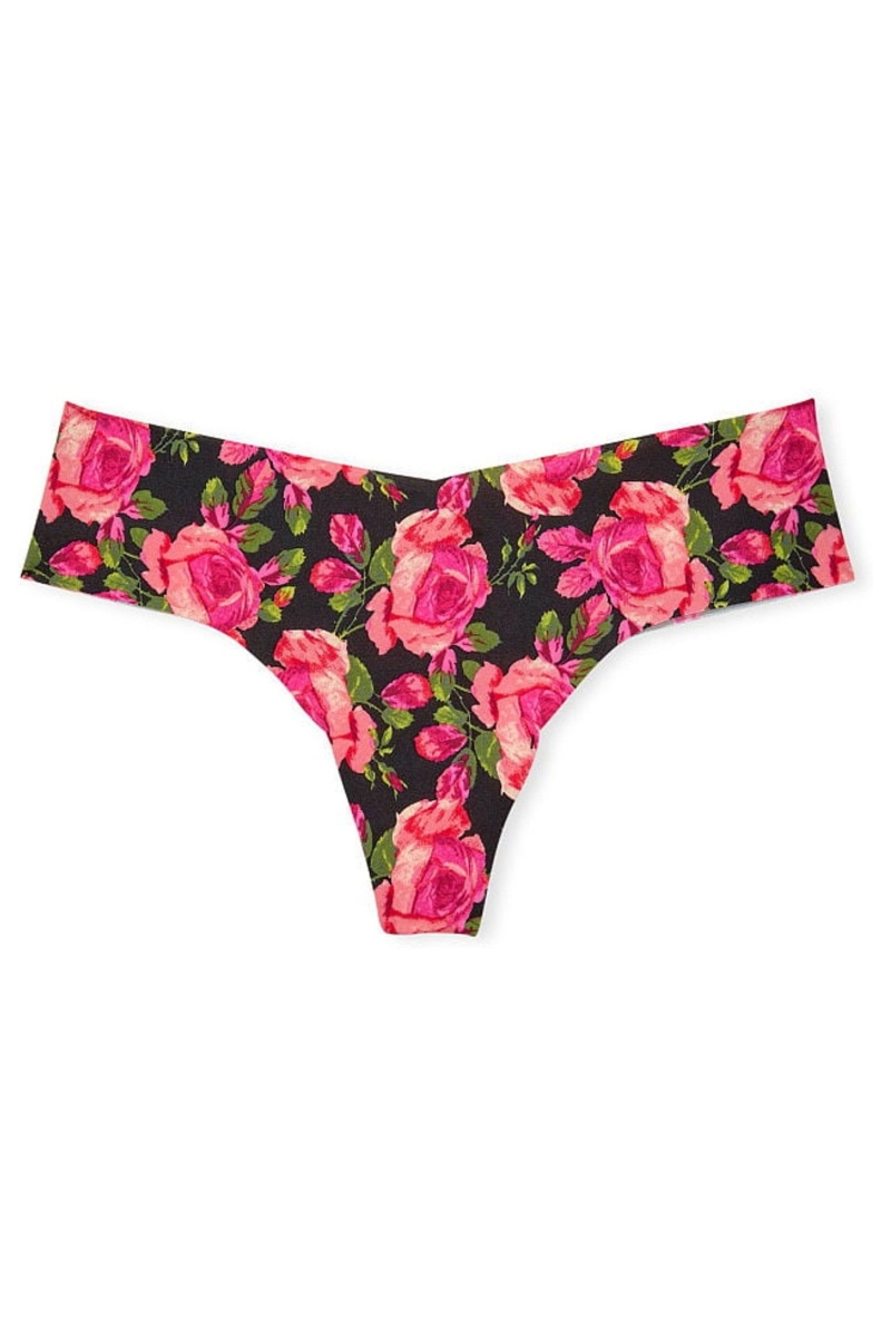 Victoria's Secret Smooth No Show Tanga Nohavičky Čierne | SK-1328AVR