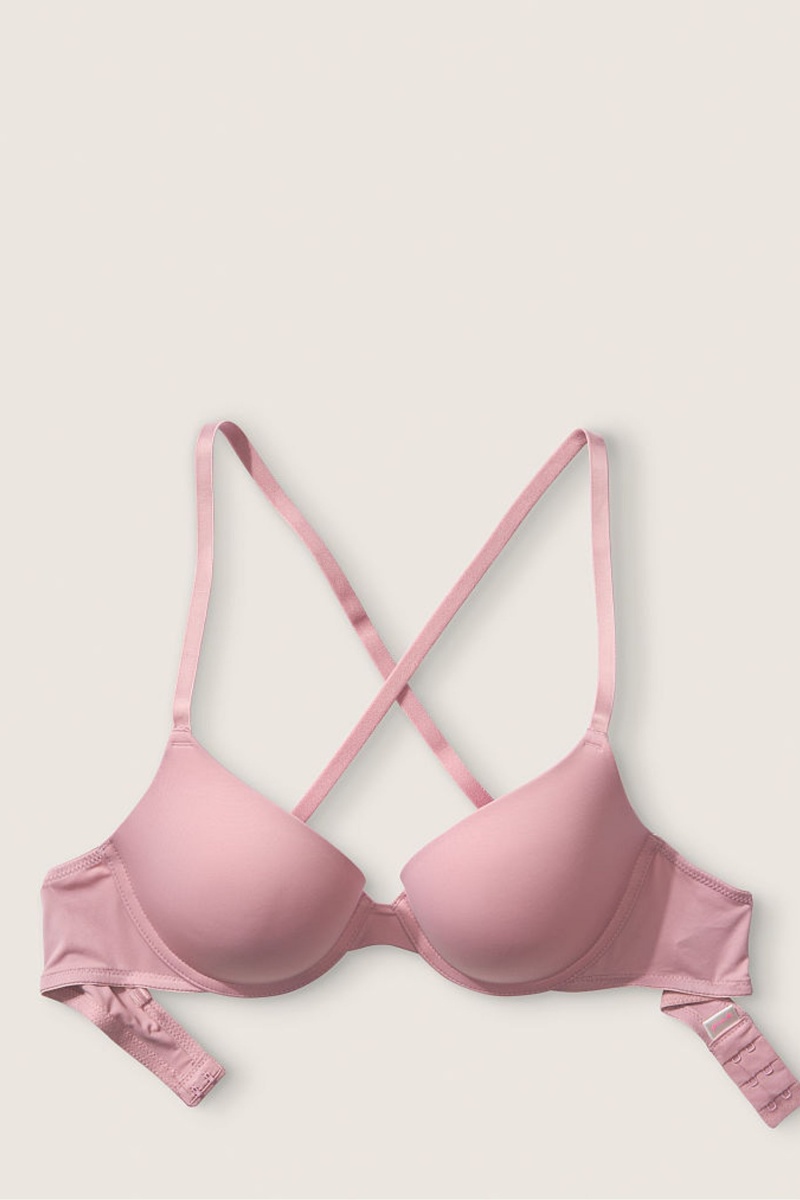 Victoria's Secret Smooth Push Up T-Shirt Bra Nachový | SK-7613KDH