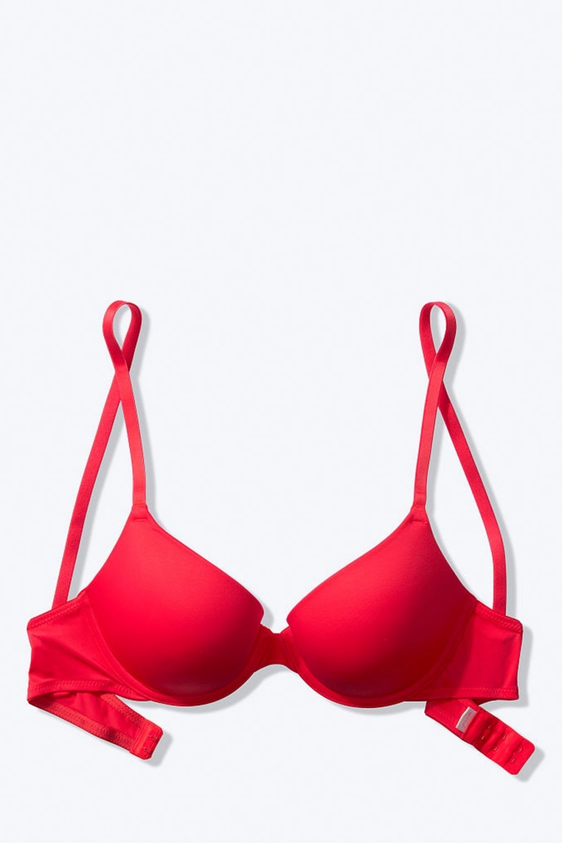 Victoria's Secret Smooth Push Up T-Shirt Bra Nachový | SK-9073KHT