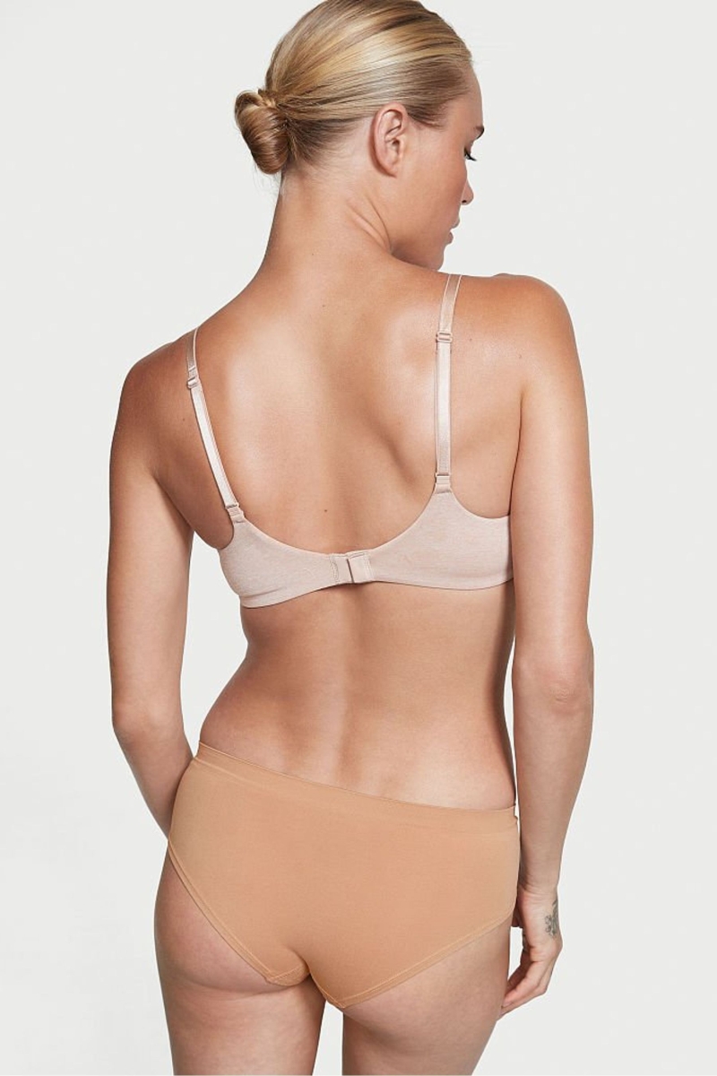 Victoria's Secret Smooth Seamless Hipster Nohavičky Almost Nude | SK-1842EPI