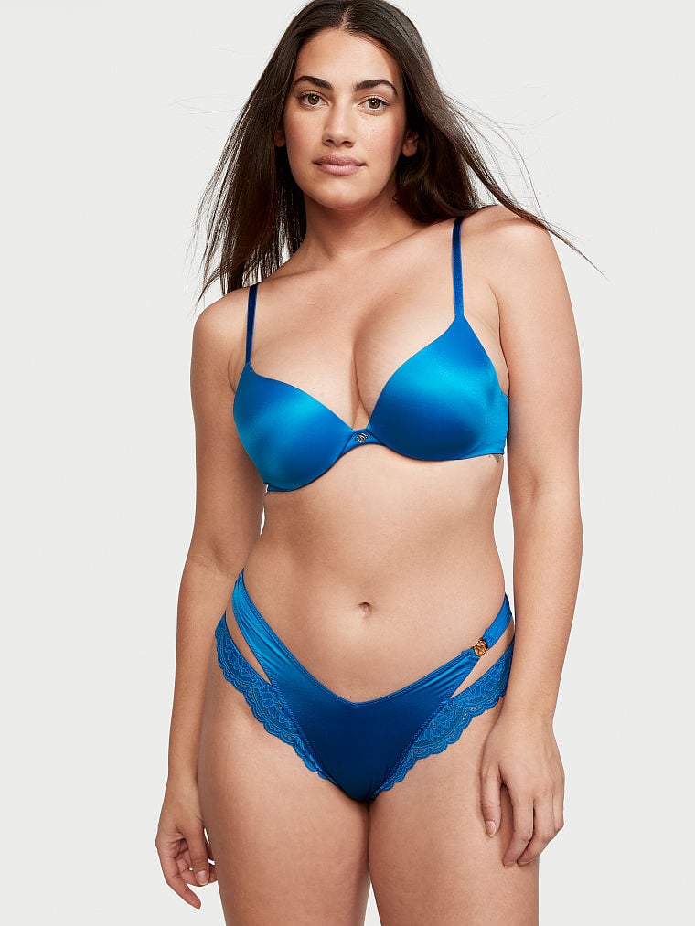 Victoria\'s Secret So Obsessed Push-Up Bra Modre | SK-3284EHU