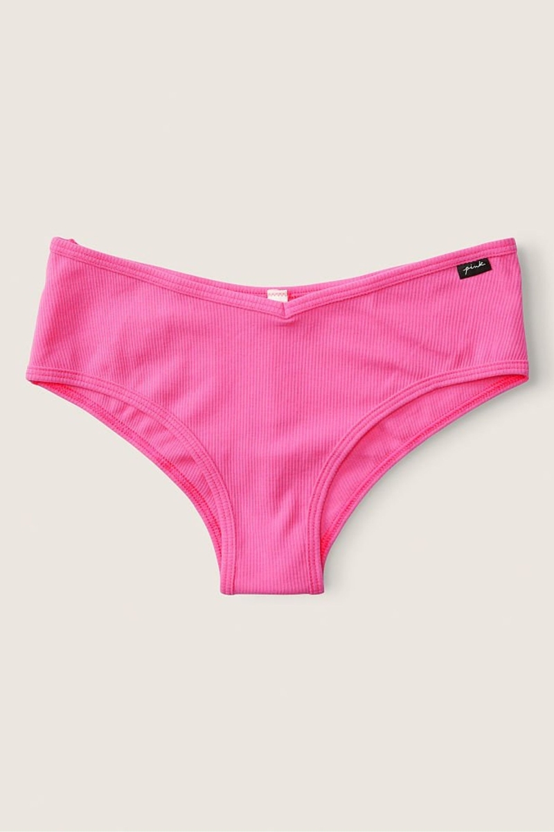 Victoria\'s Secret Stretch Bavlnene Bavlnene Cheeky Nohavičky Ruzove | SK-4791YUF