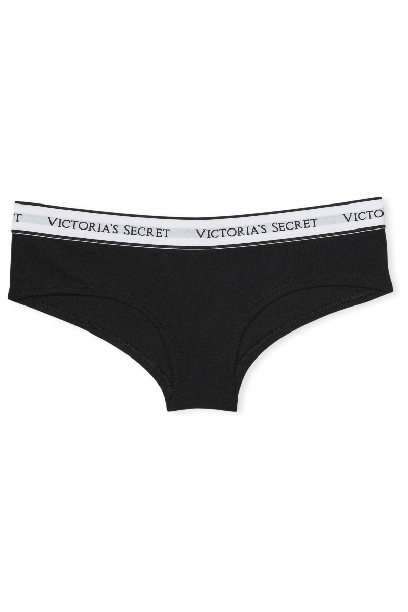 Victoria's Secret Stretch Bavlnene Logo Nohavičky Modre | SK-8715HEK