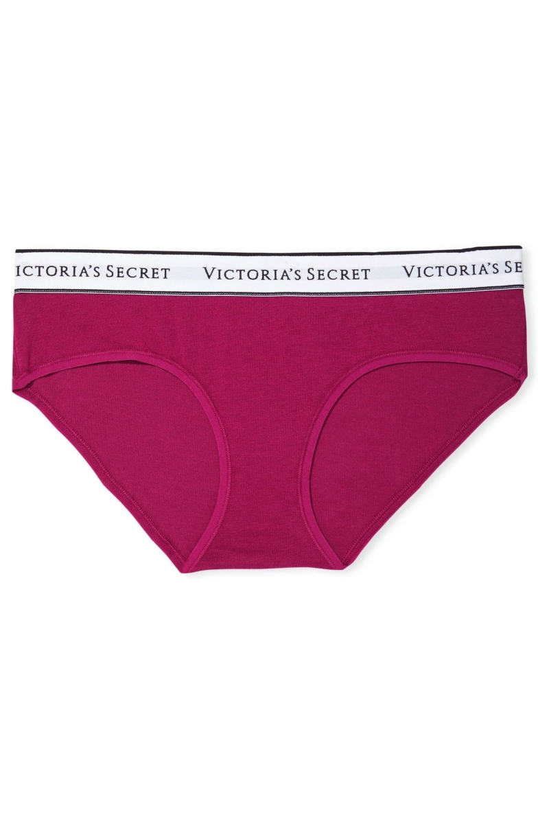 Victoria's Secret Stretch Bavlnene Logo Nohavičky Červené | SK-9678GYQ