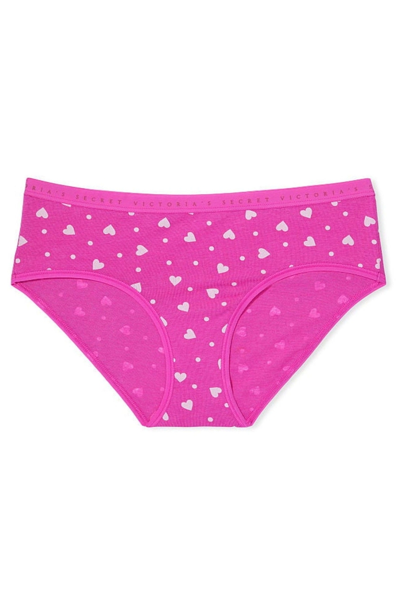 Victoria's Secret Stretch Bavlnene Stretch Bavlnene Hiphugger Panty Čierne | SK-4392UQV