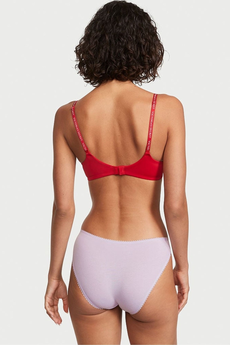 Victoria's Secret Stretch Bavlnene Stretch Bavlnene Nohavičky Modre | SK-5436AQO