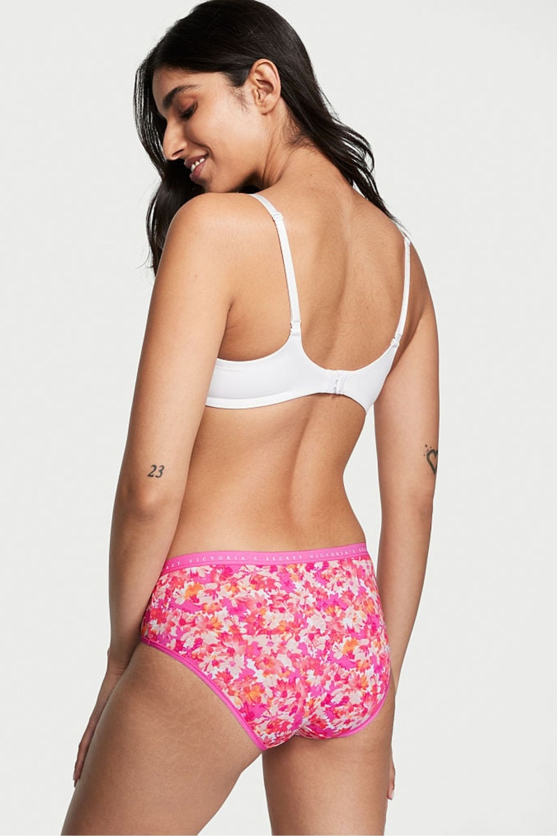 Victoria's Secret Stretch Bavlnene Stretch Bavlnene Hipster Nohavičky Mätové | SK-8709KWH