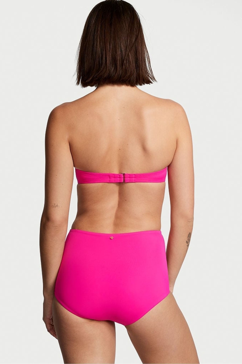 Victoria's Secret Swim Bikiny Top Ruzove | SK-7341AKB