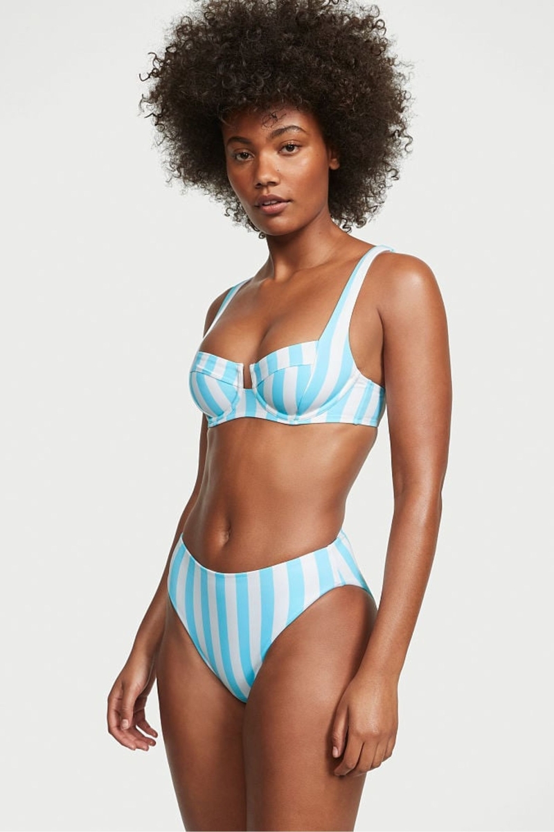 Victoria\'s Secret Swim Bikiny Top Čierne | SK-2903XMJ