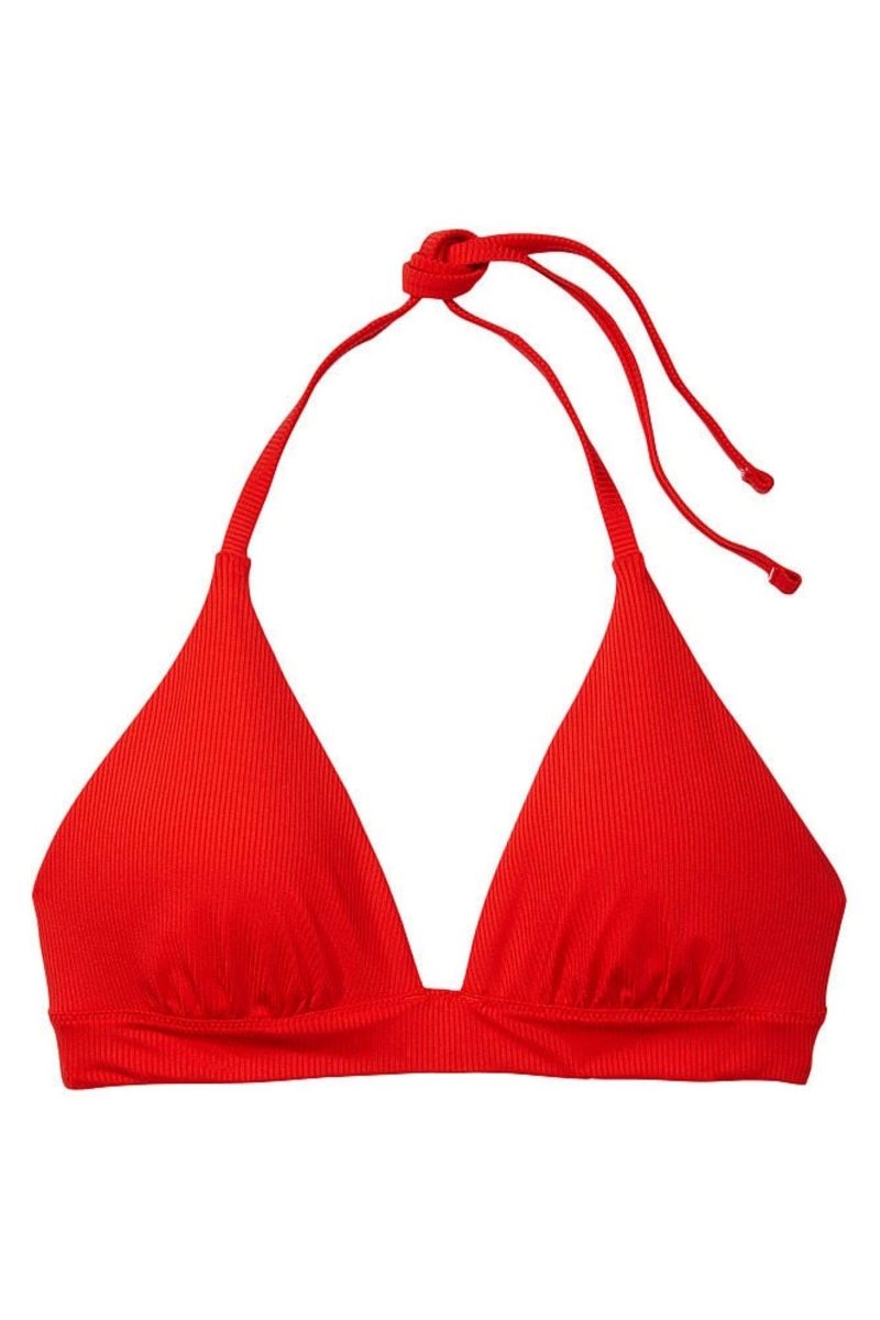 Victoria's Secret Swim Bikiny Top Čierne | SK-3049YJT