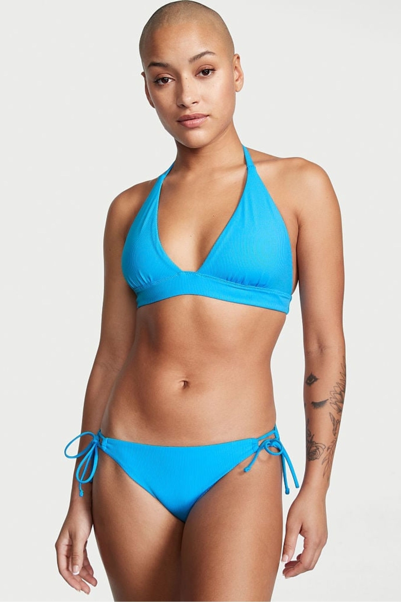 Victoria\'s Secret Swim Bikiny Top Čierne | SK-3609VUT