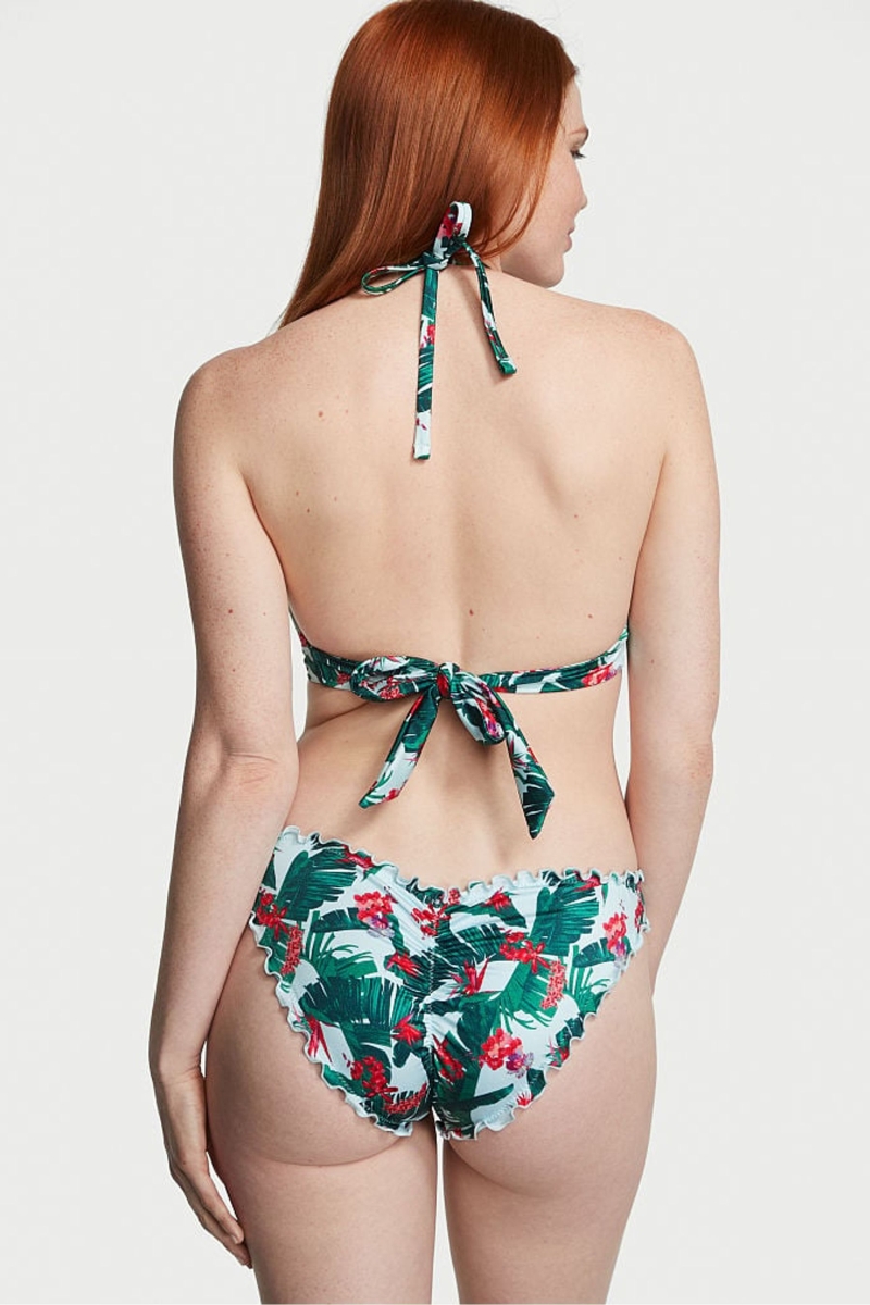 Victoria's Secret Swim Bikiny Top Čierne | SK-3784VEP