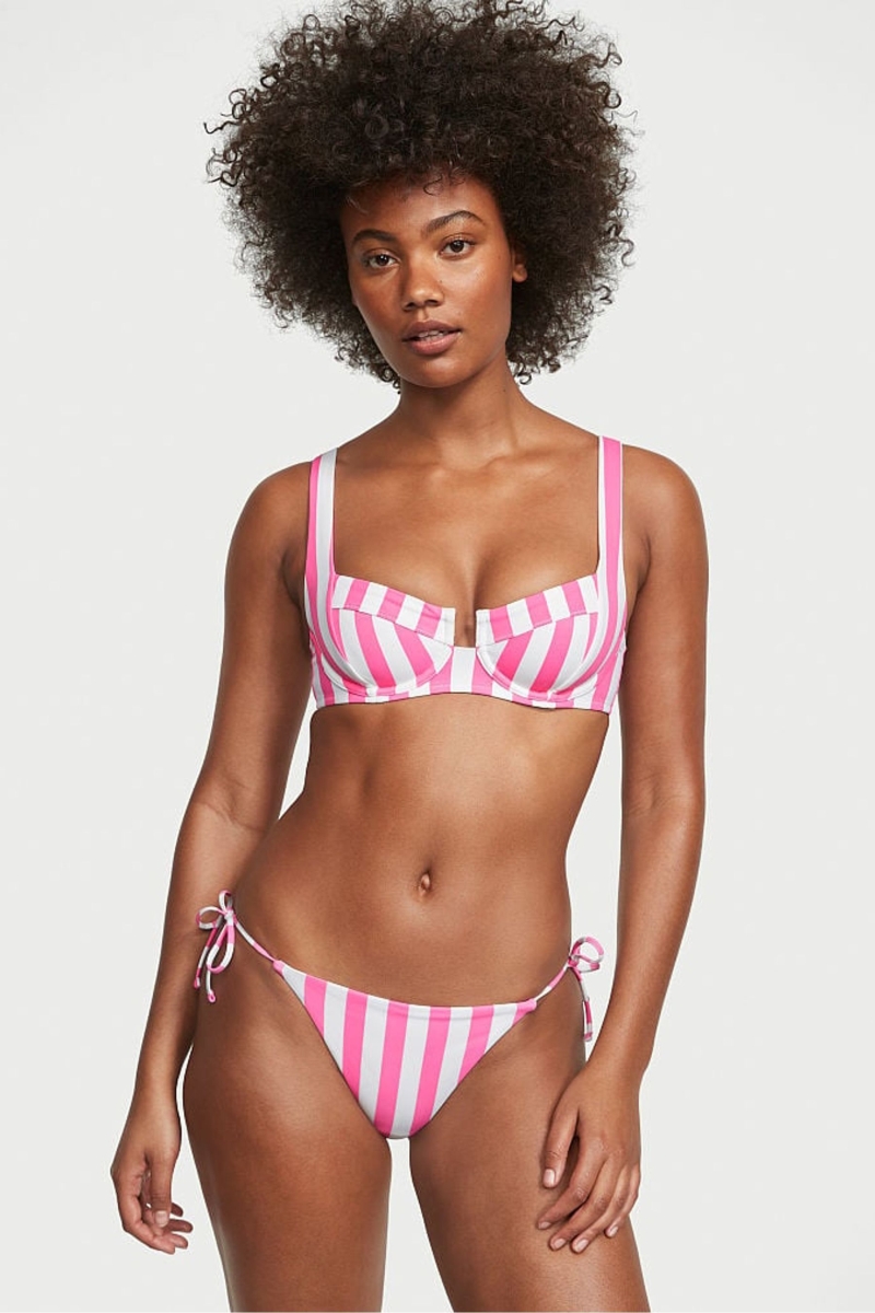 Victoria\'s Secret Swim Bikiny Top Čierne | SK-6510WIY