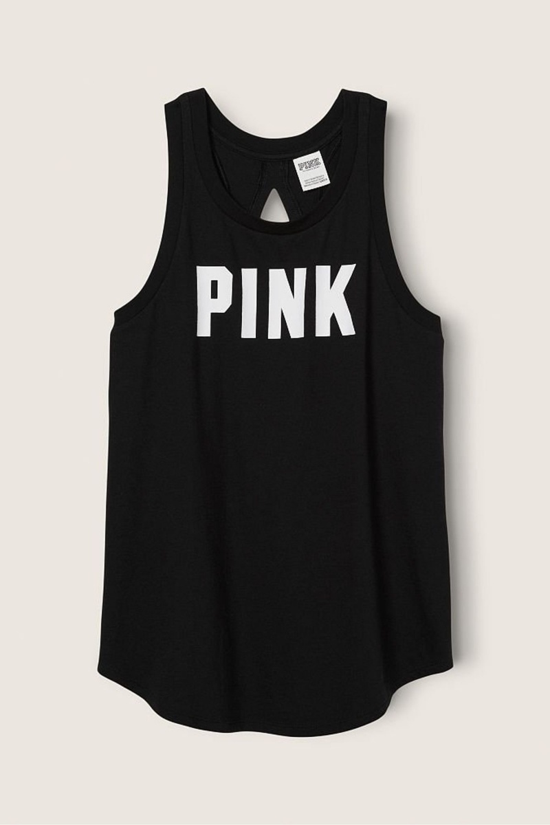 Victoria's Secret Tank Top Čierne | SK-0148PZM