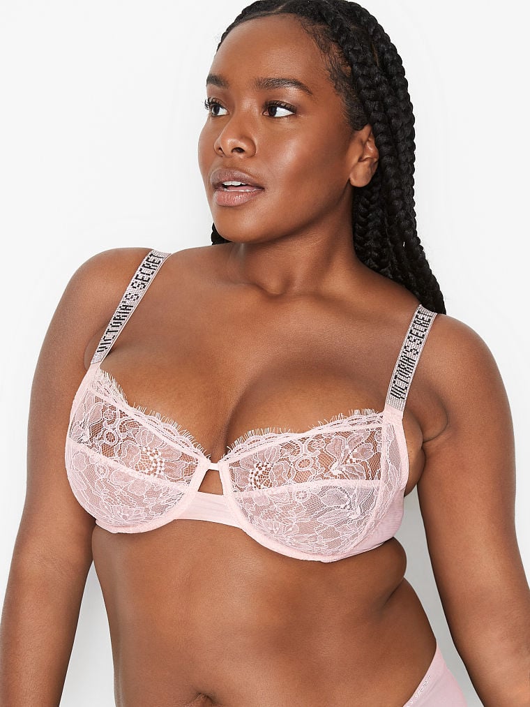 Victoria\'s Secret The Fabulous by Victoria’s Secret Full Cup Bra Ruzove | SK-2460TZP