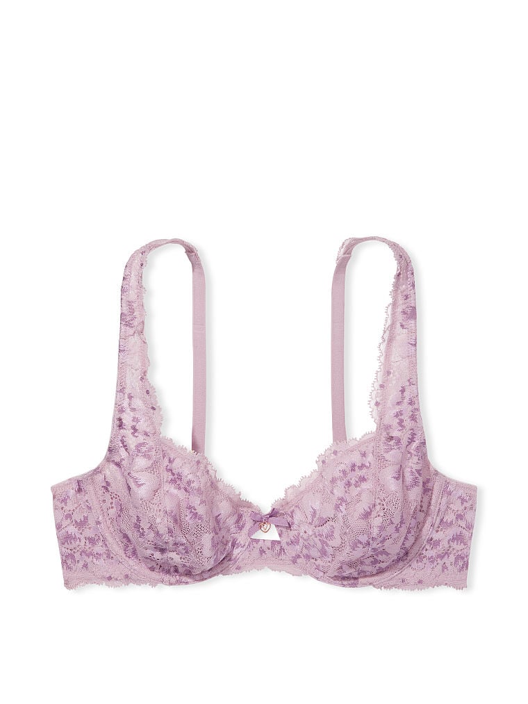 Victoria's Secret The Fabulous by Victoria’s Secret Demi Cup Cipkovane Bra Lavendel | SK-3852XUH