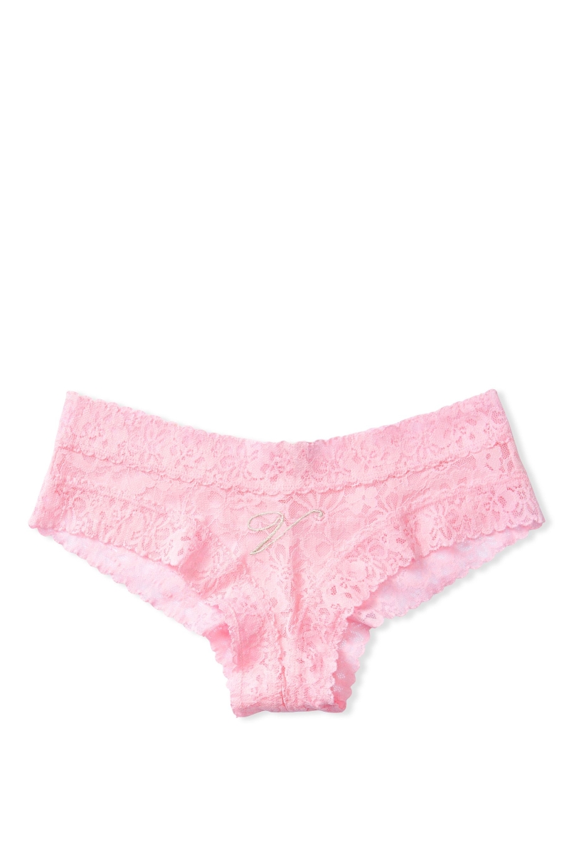 Victoria's Secret The Lacie Cipkovane Cheeky Nohavičky Almost Nude | SK-9107TJB