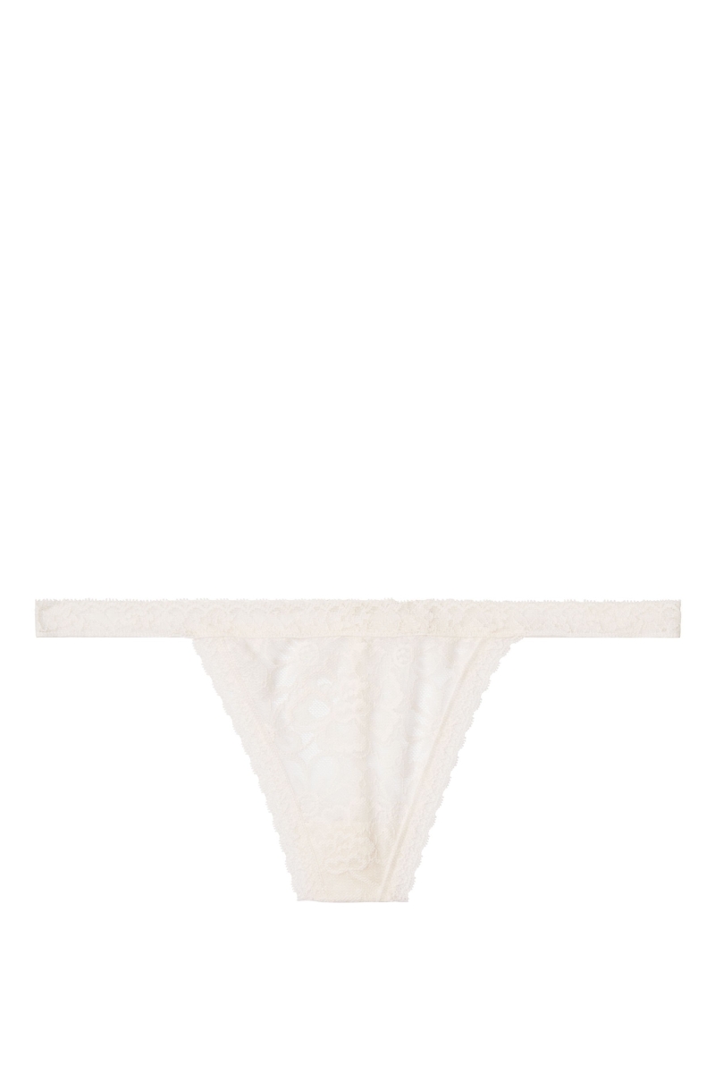 Victoria's Secret The Lacie Cipkovane G String Nohavičky Almost Nude | SK-9653ABL