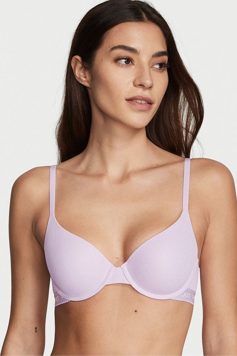 Victoria\'s Secret The T-Shirt Lightly Podsite Demi Bra Nachový | SK-3961XEJ