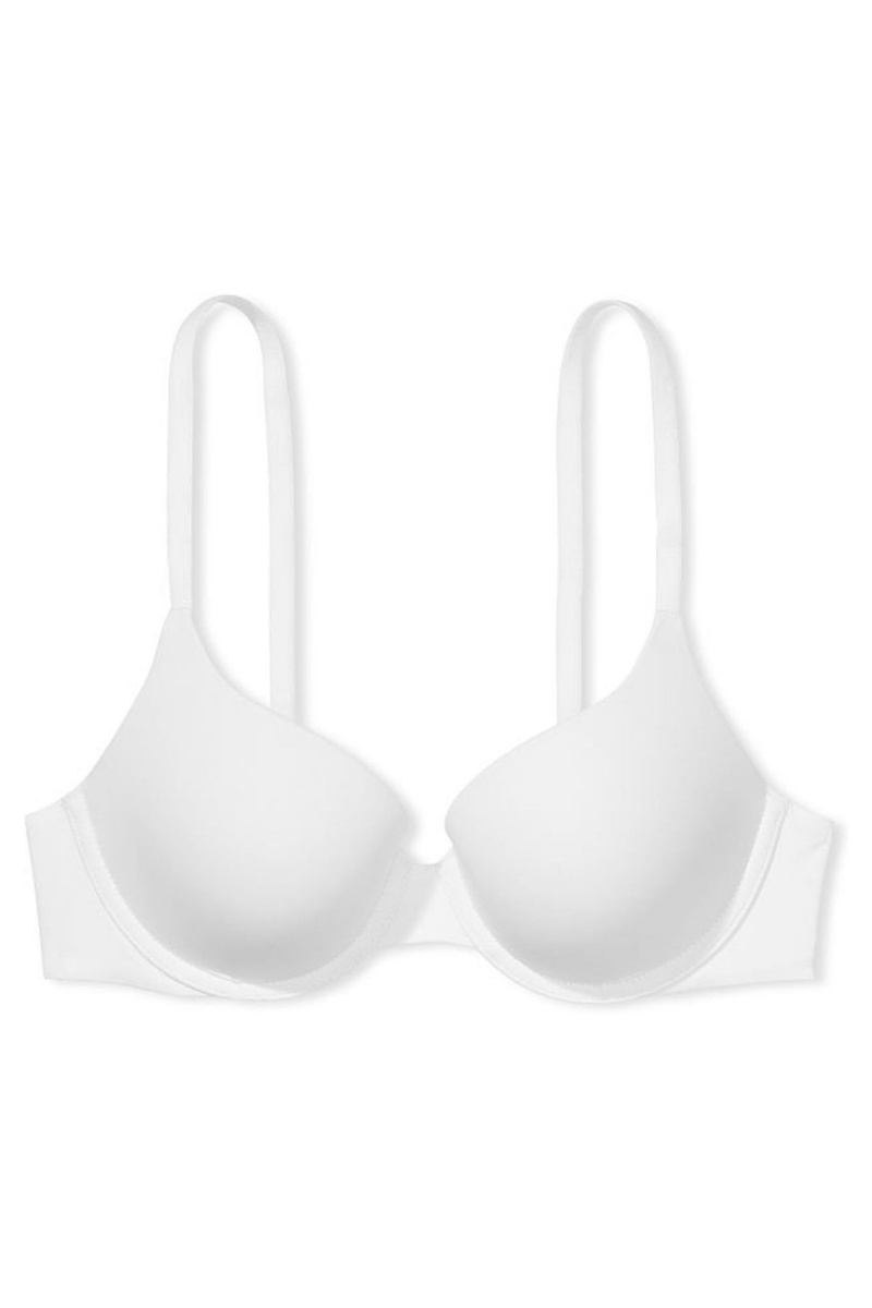 Victoria's Secret The T-Shirt Smooth Full Cup Push Up T-Shirt Bra Biele | SK-8240BQZ