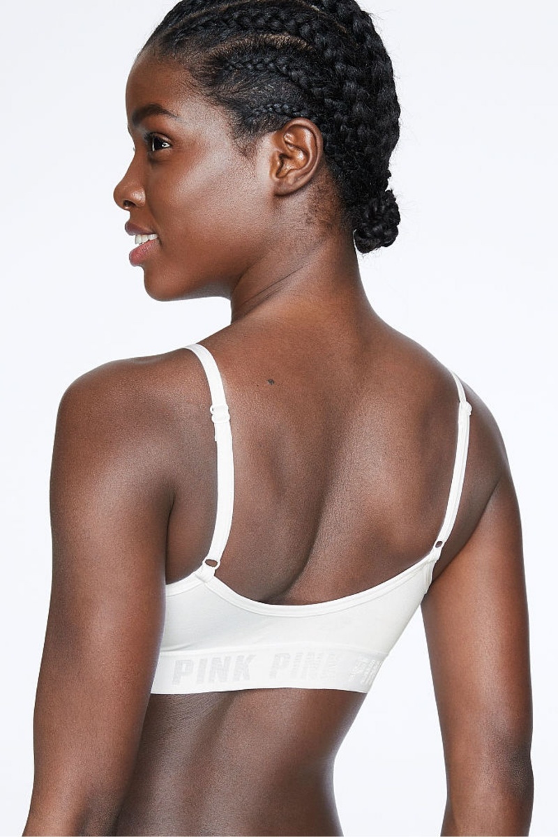 Victoria's Secret Ultimate Scoop Lightly Podsite Sports Bra Ruzove | SK-6483KMI