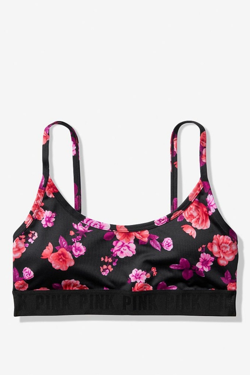 Victoria's Secret Ultimate Scoop Lightly Podsite Sports Bra Ruzove | SK-7246HYO