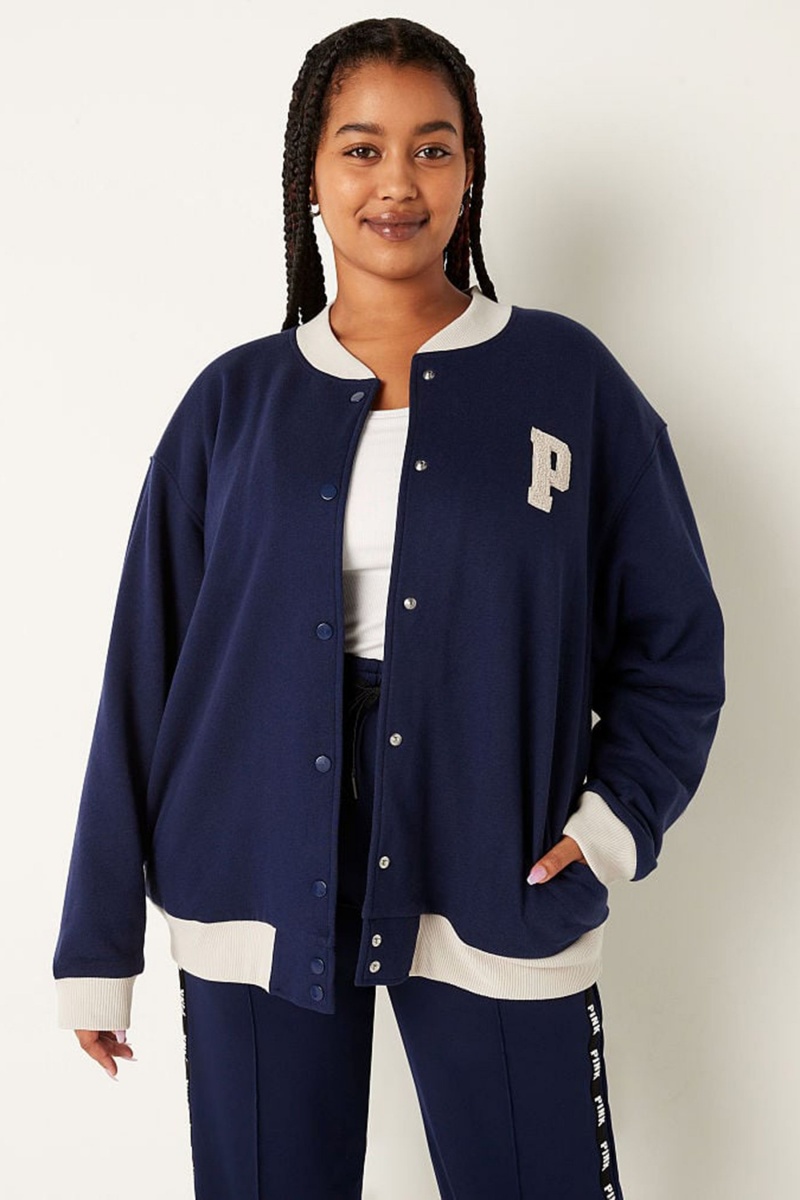 Victoria\'s Secret Varsity Jacket Modre | SK-1260OFA