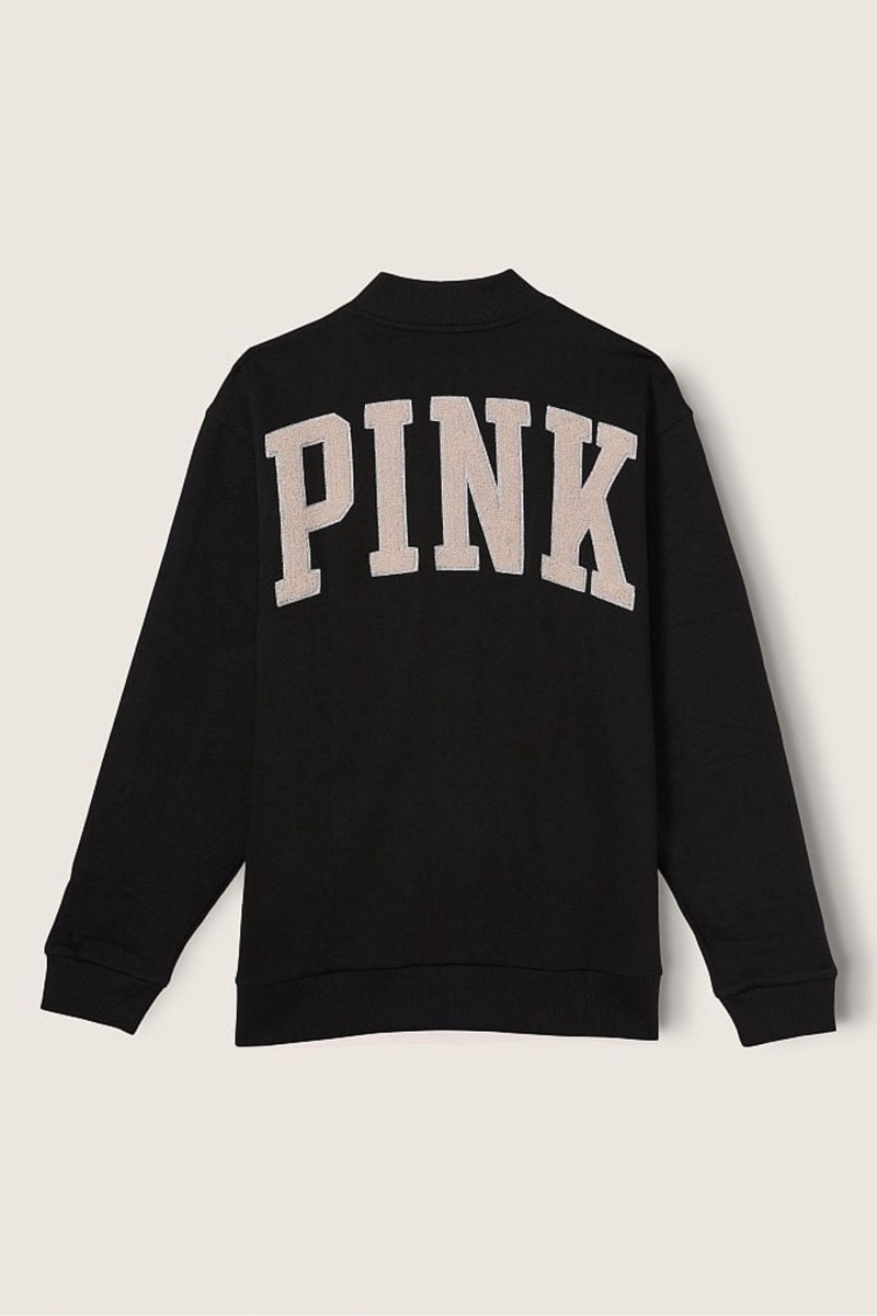 Victoria's Secret Varsity Jacket Čierne | SK-1530LPB