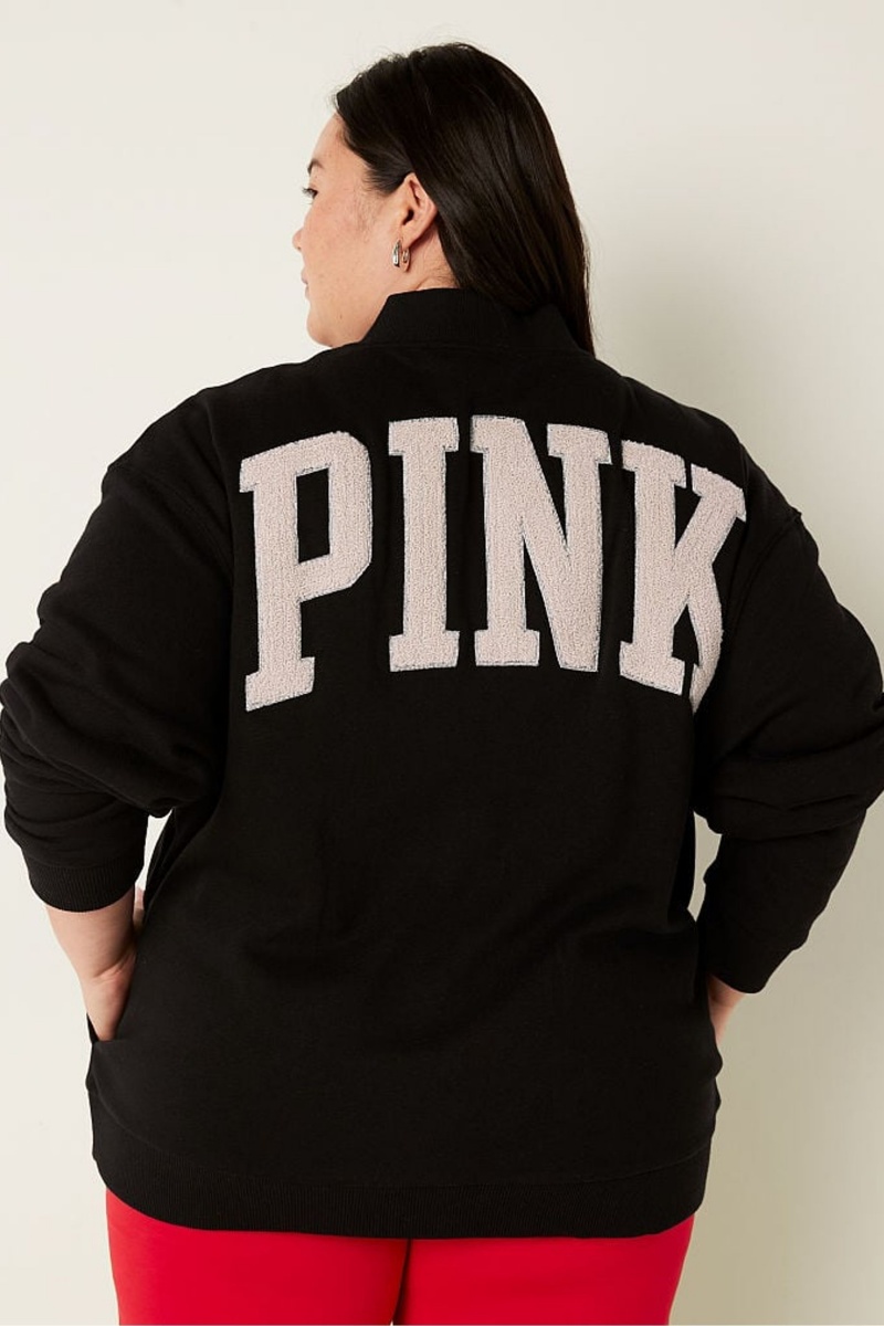 Victoria\'s Secret Varsity Jacket Čierne | SK-1530LPB