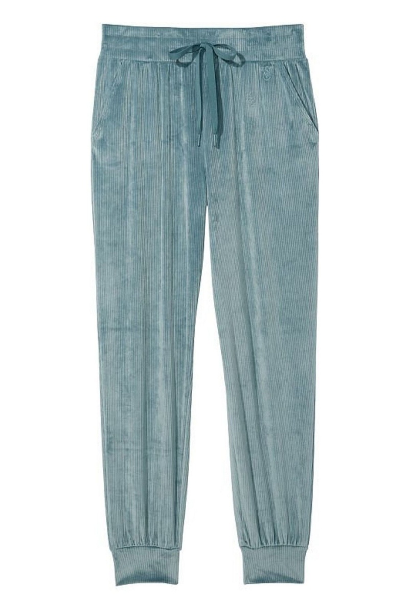 Victoria's Secret Velour Lounge Jogger Zelene | SK-4283CTD