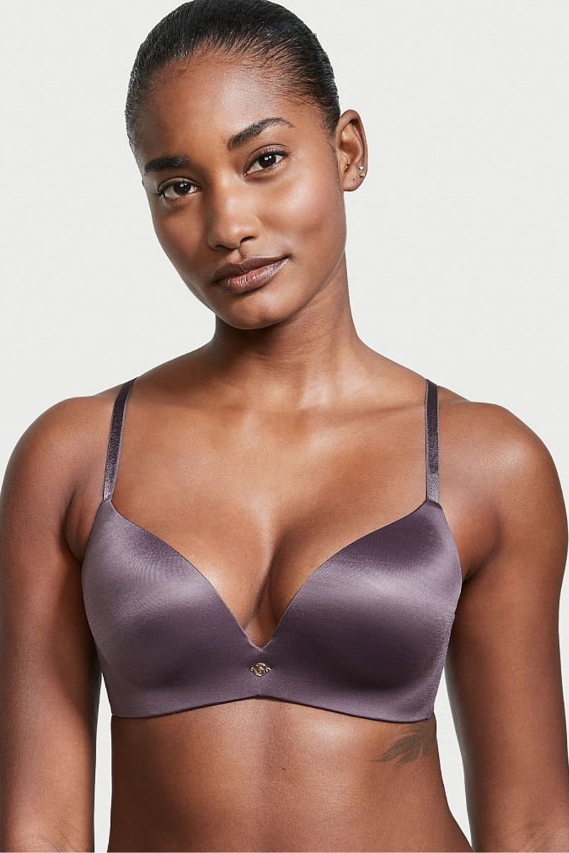 Victoria\'s Secret Very Sexy Add 2 Cups Non Wired Push Up Bra Siva | SK-1905WOJ