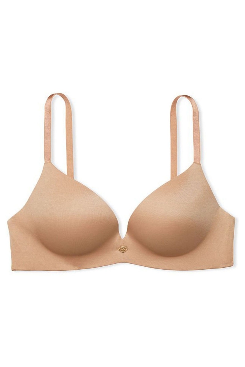 Victoria's Secret Very Sexy Add 2 Cups Non Wired Push Up Bra Sweet Praline Nude | SK-7029MSJ